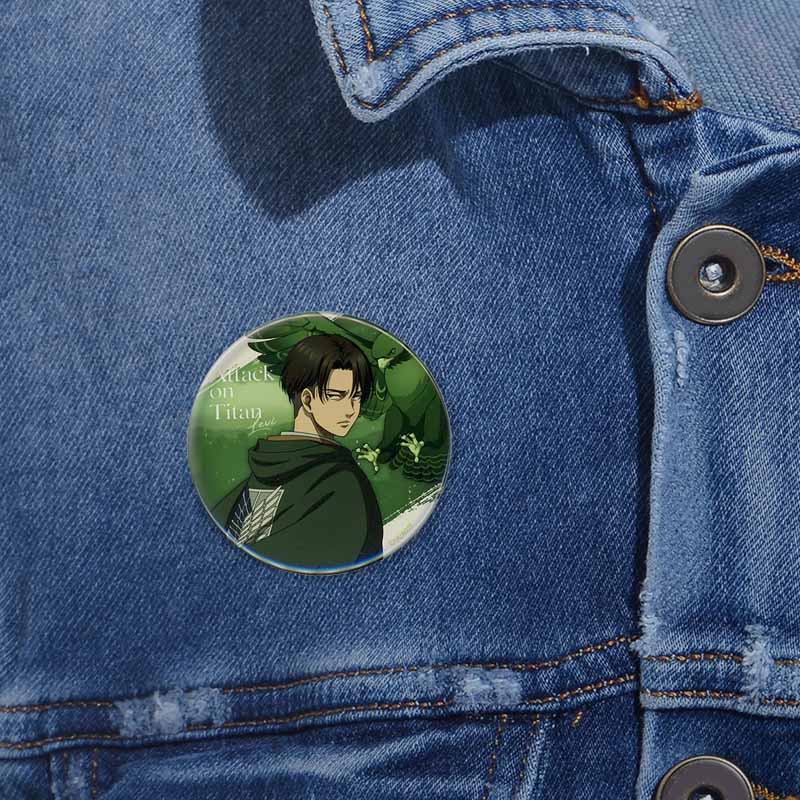 Attack on Titan Lapel Pins Cre - Levi Jewelry & Watches Inc review and price