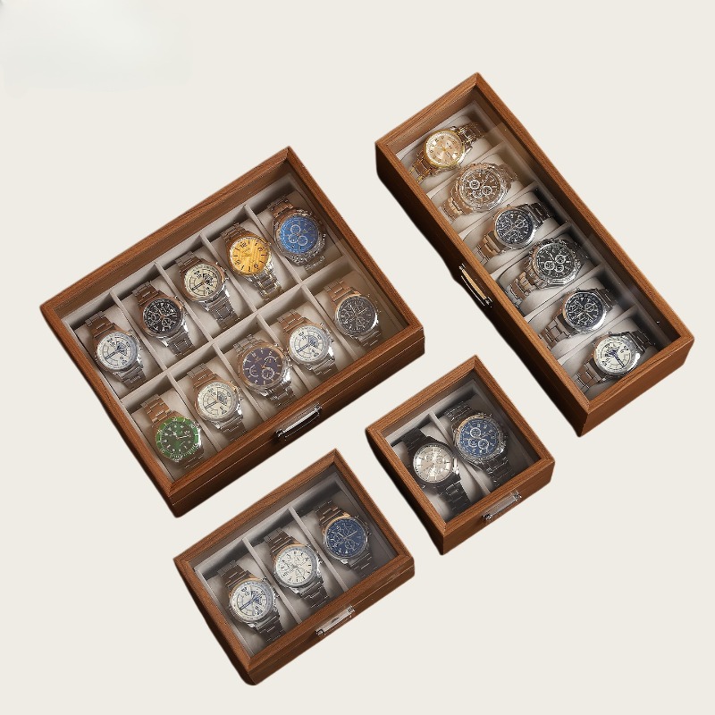 Wood Grain Watch Box 2/3/6/10  - Watch Display Box review and price