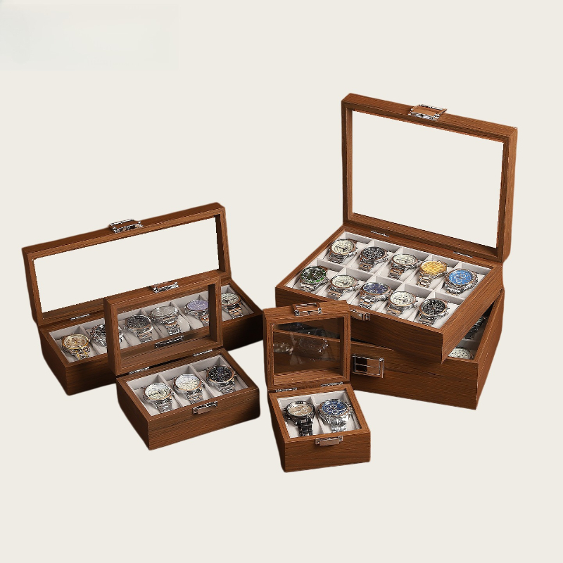Wood Grain Watch Box 2/3/6/10  - Watch Display Box review and price