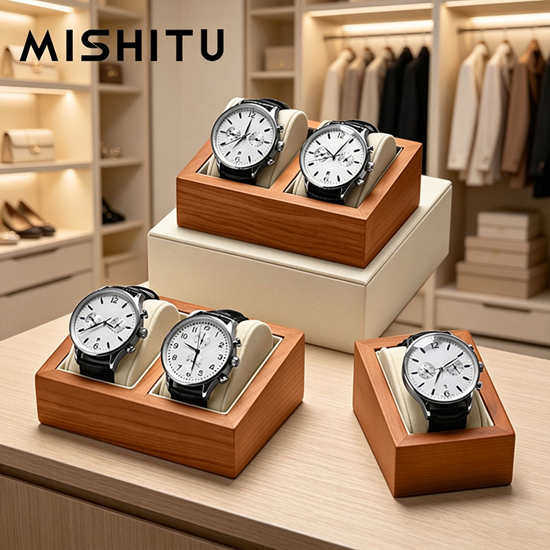 MISHITU Solid Wood Watch Stora - Watch Display Box review and price
