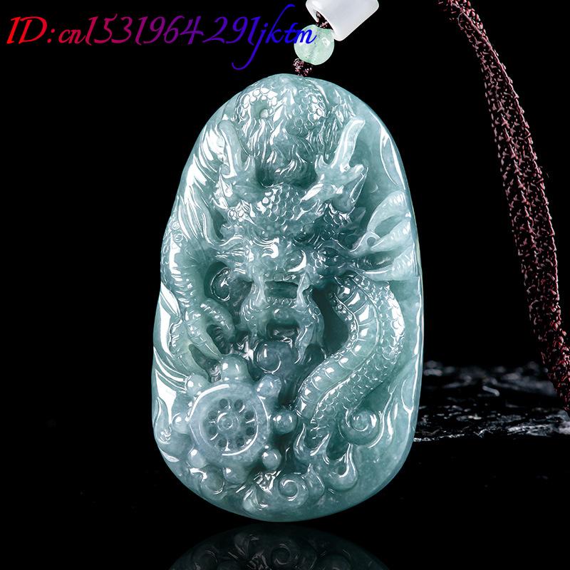 Burmese Jadeite Dragon Pendant - Necklace Pendant review and price