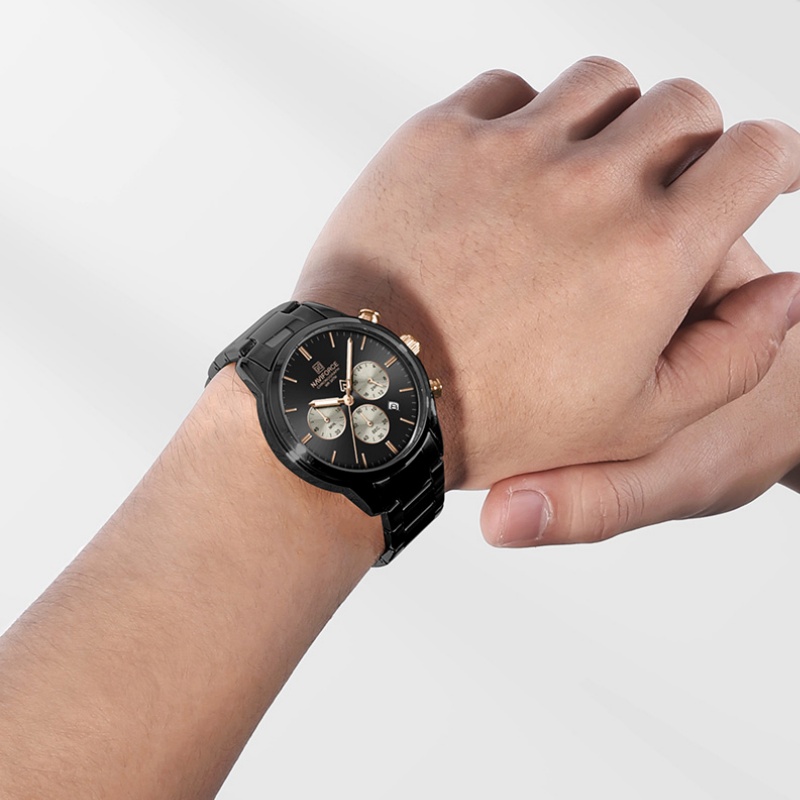NAVIFORCE Men Quartz Chronogra - Watch Display Box review and price