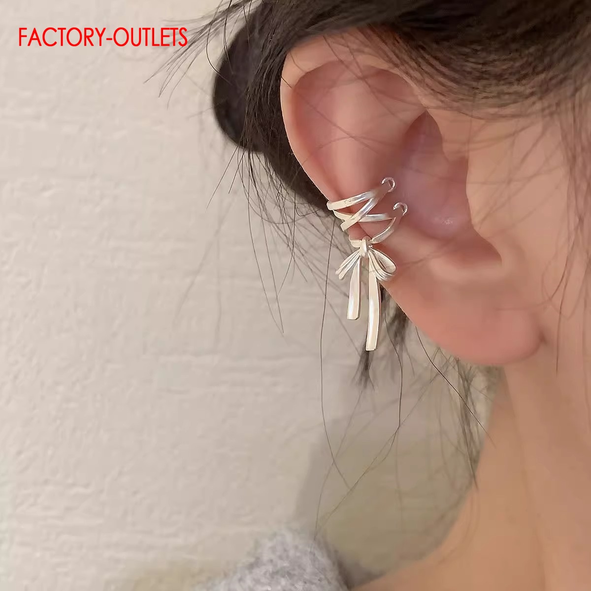 Genuine 925 Sterling Silver Ea - Ear Cuff No Piercing review and price
