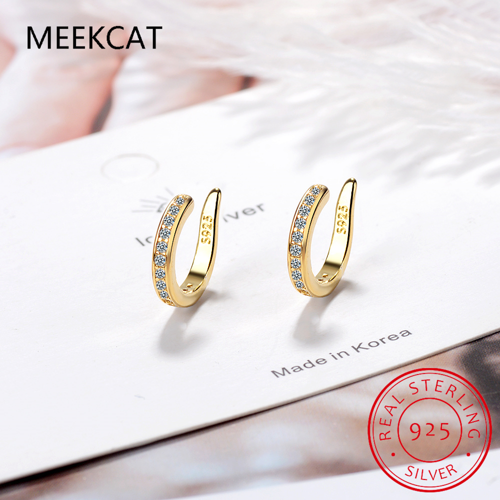 925 Sterling Silver Full Moiss - Ear Cuff No Piercing review and price