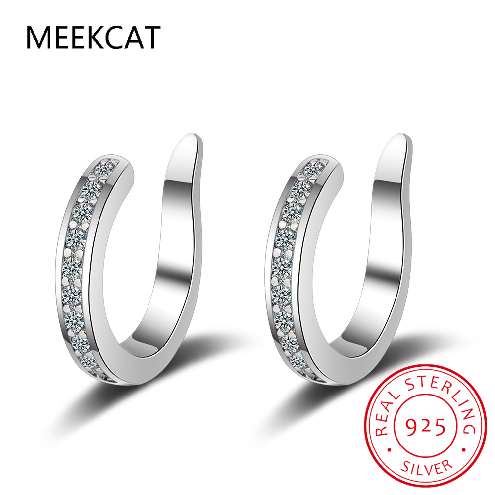 925 Sterling Silver Full Moiss - Ear Cuff No Piercing review and price