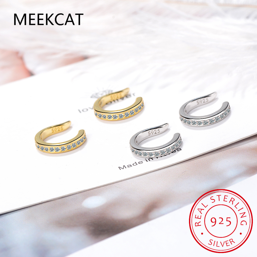 925 Sterling Silver Full Moiss - Ear Cuff No Piercing review and price