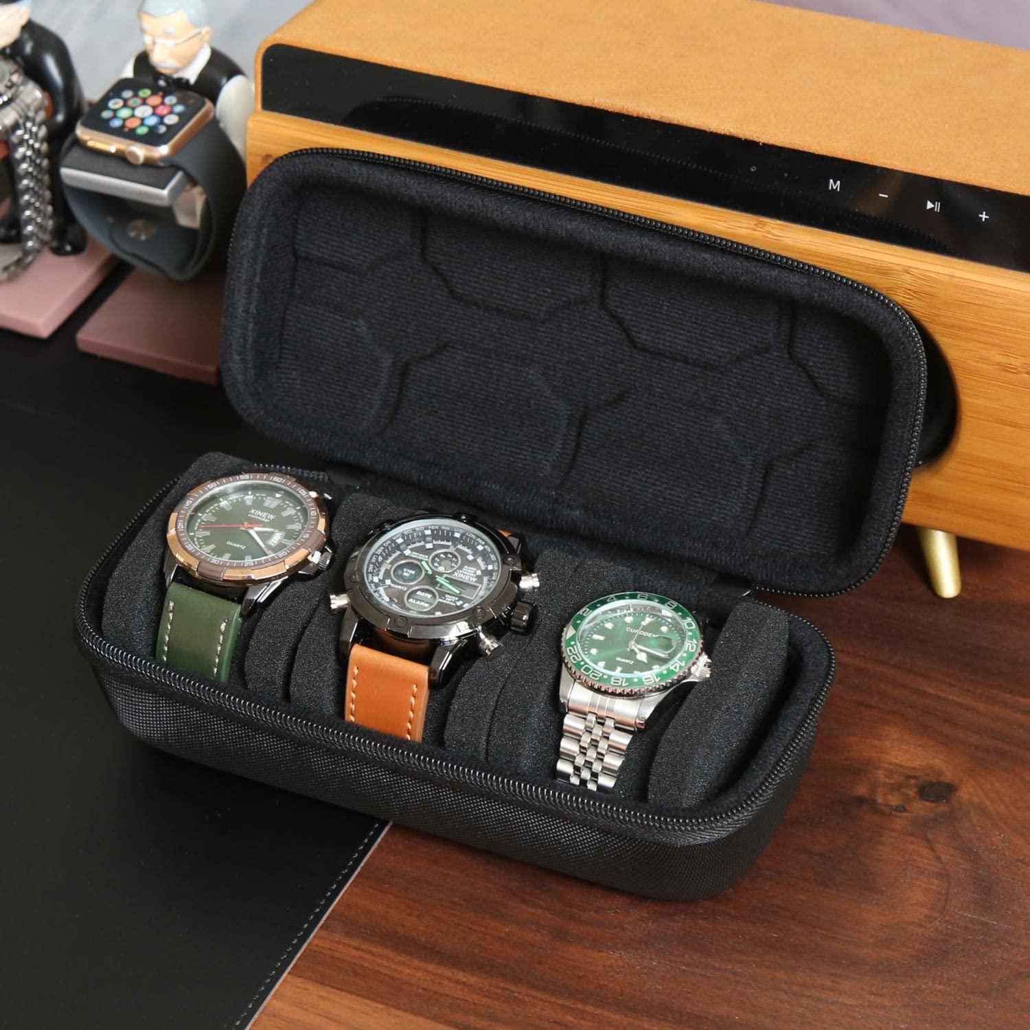 Watch Box Organizer For Men or - Watch Display Box review and price