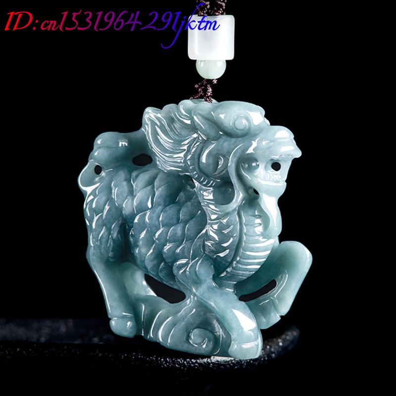 Burmese Jadeite Kylin Pendant  - Necklace Pendant review and price