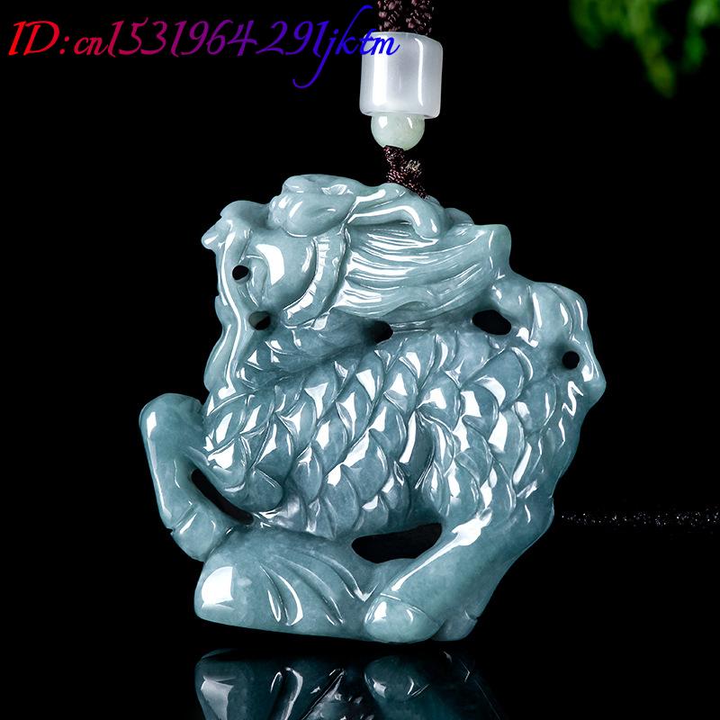 Burmese Jadeite Kylin Pendant  - Necklace Pendant review and price