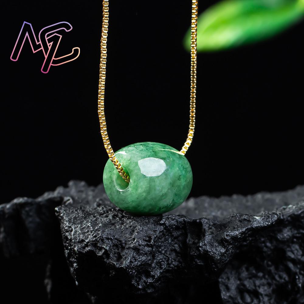 Natural Real Jade Bead Pendant - Necklace Pendant review and price