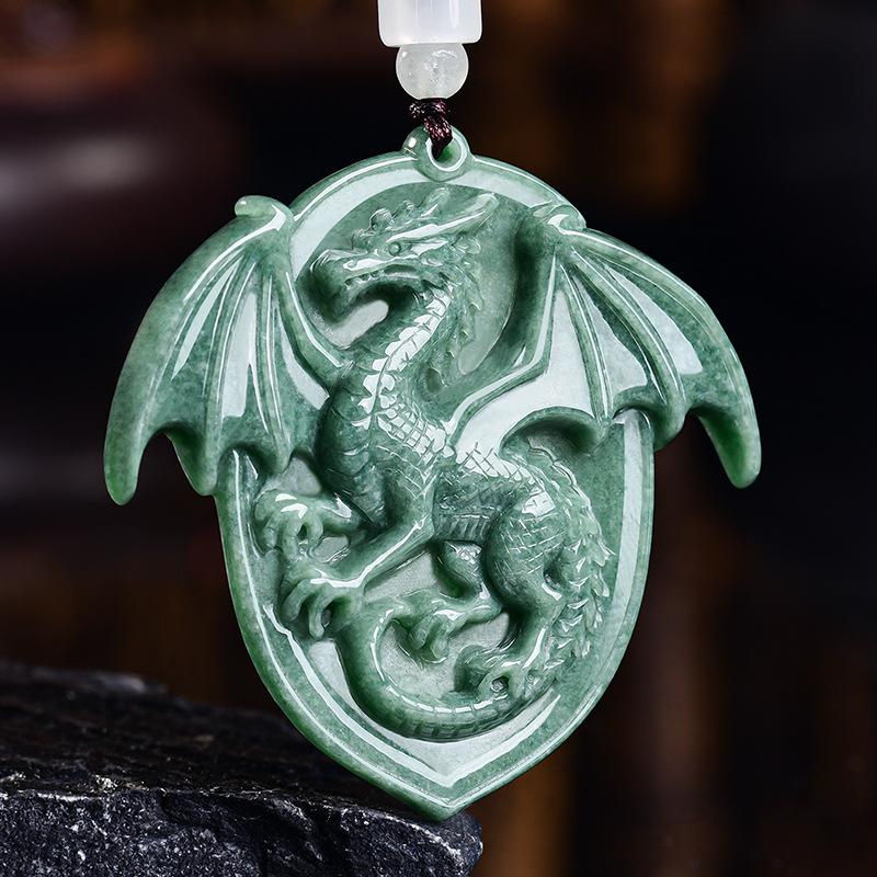 Natural Burmese Jadeite Dragon - Jewelry & Watches Vitopoulos review and price