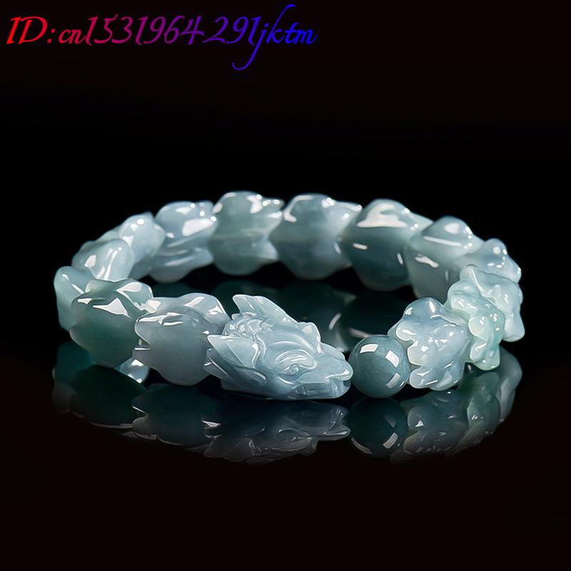 Blue Burmese Jadeite Dragon Br - Jewelry & Watches Vitopoulos review and price