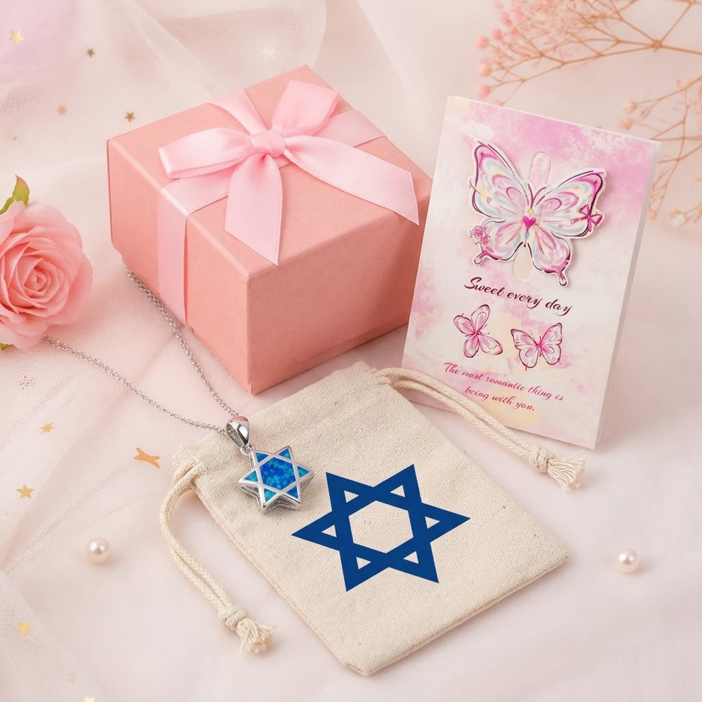 Star of David Opal Pendant Nec - Jewelry & Watches Vitopoulos review and price