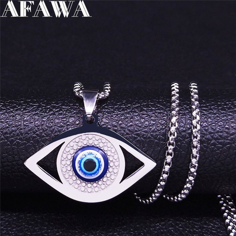 Islam Hamsa Evil Blue Eye Neck - Jewelry & Watches Vitopoulos review and price