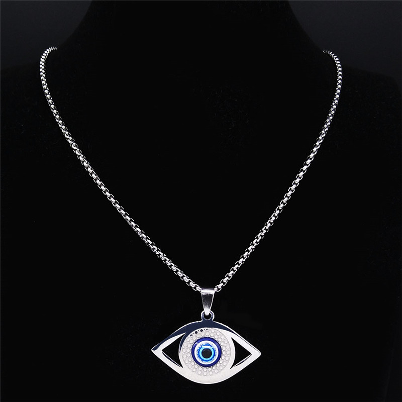 Islam Hamsa Evil Blue Eye Neck - Jewelry & Watches Vitopoulos review and price