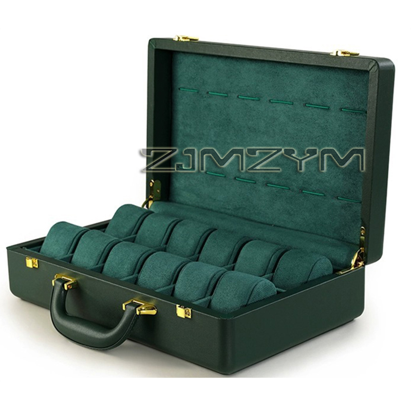 12 Slots Watch Box Mens Watche - Watch Display Box review and price