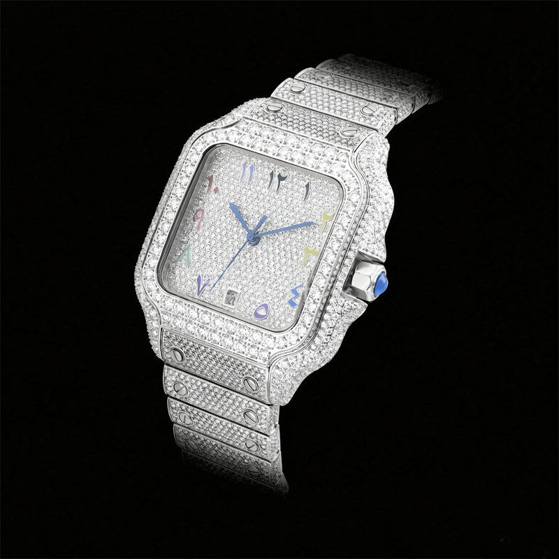 Luxury VVS Moissanite Watch Fo - Vvs Jewelry Watches review and price