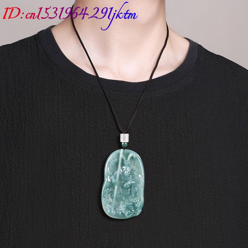 Burmese Jadeite Monkey King Pe - Necklace Pendant review and price